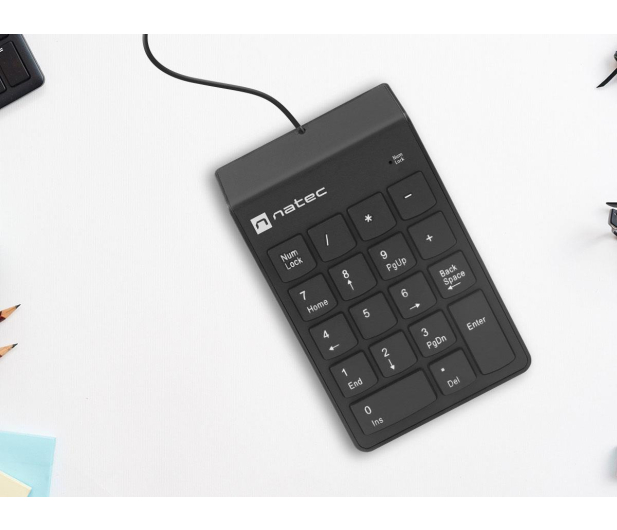Natec GOBY 2 KLAWIATURA NUMERYCZNA USB CZARNA - 1470217 - zdjęcie 6